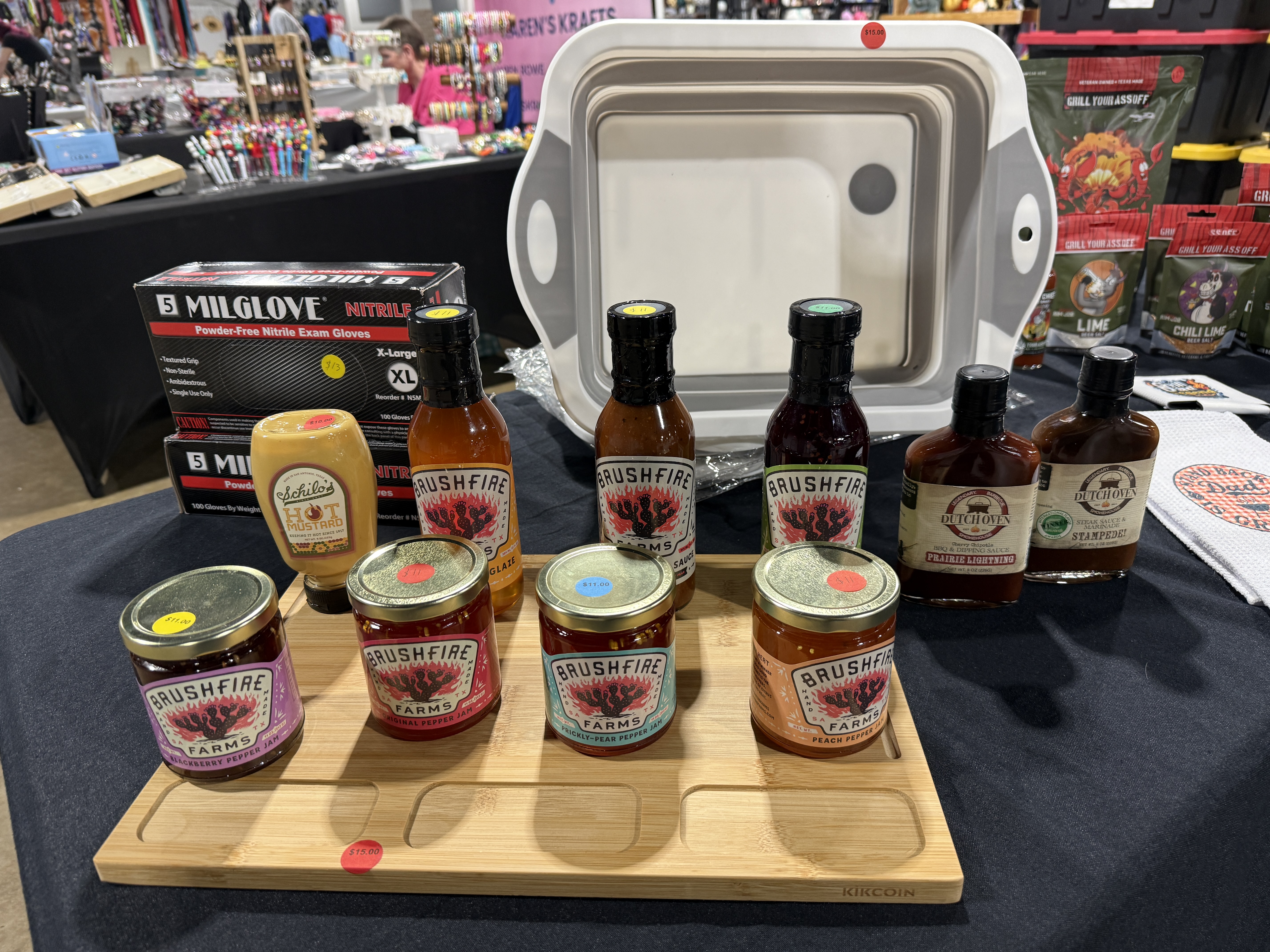 BBQ-MART display